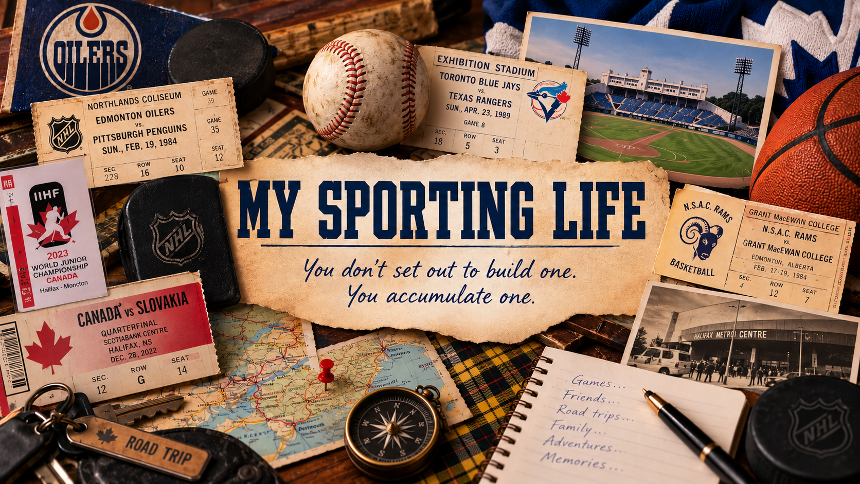 A collage of Sporting moments 