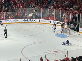 The agony of defeat